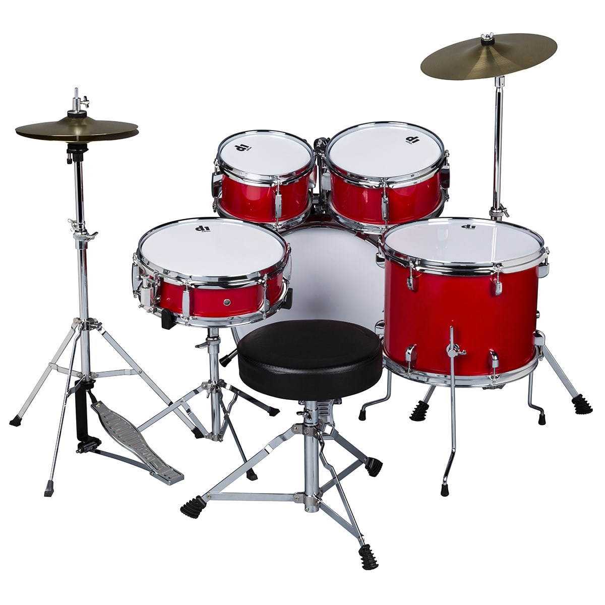 D1 Junior Drum Set 5pc - Candy Red | ddrum